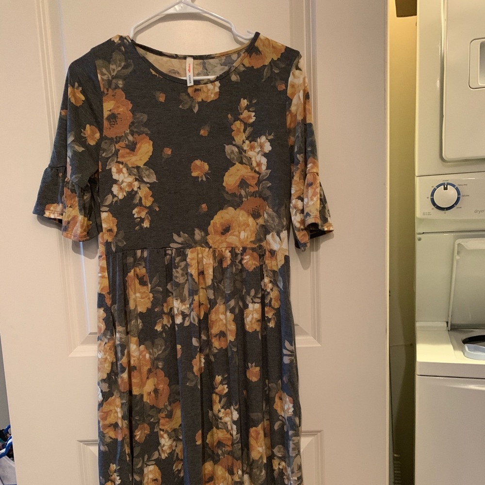 Tea length dress